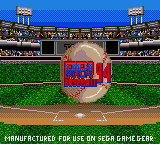 R.B.I. Baseball '94 (USA, Europe) Title Screen